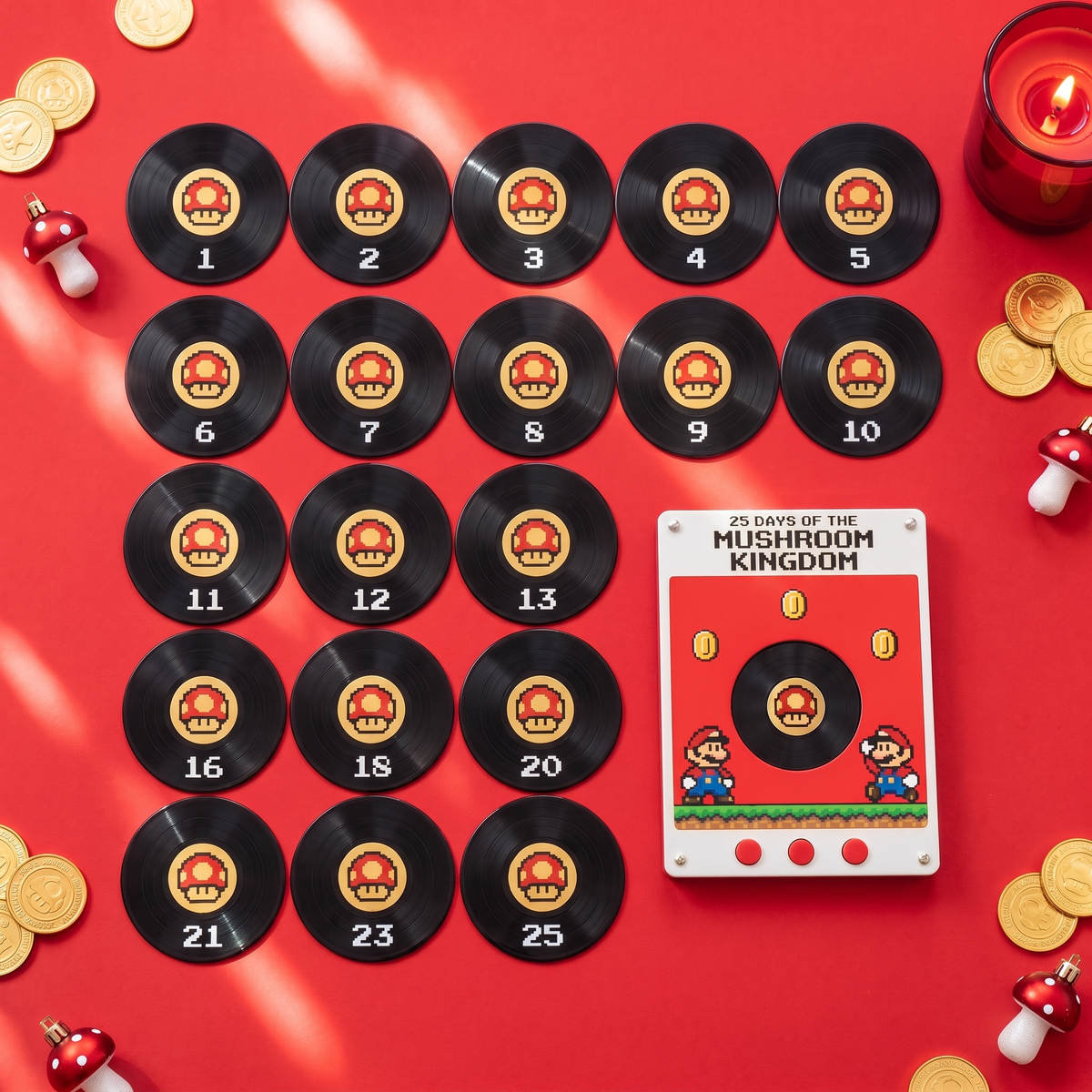 Supermario Vinyl Advent Calendar