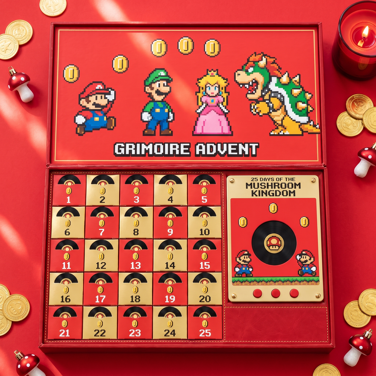 Supermario Vinyl Advent Calendar