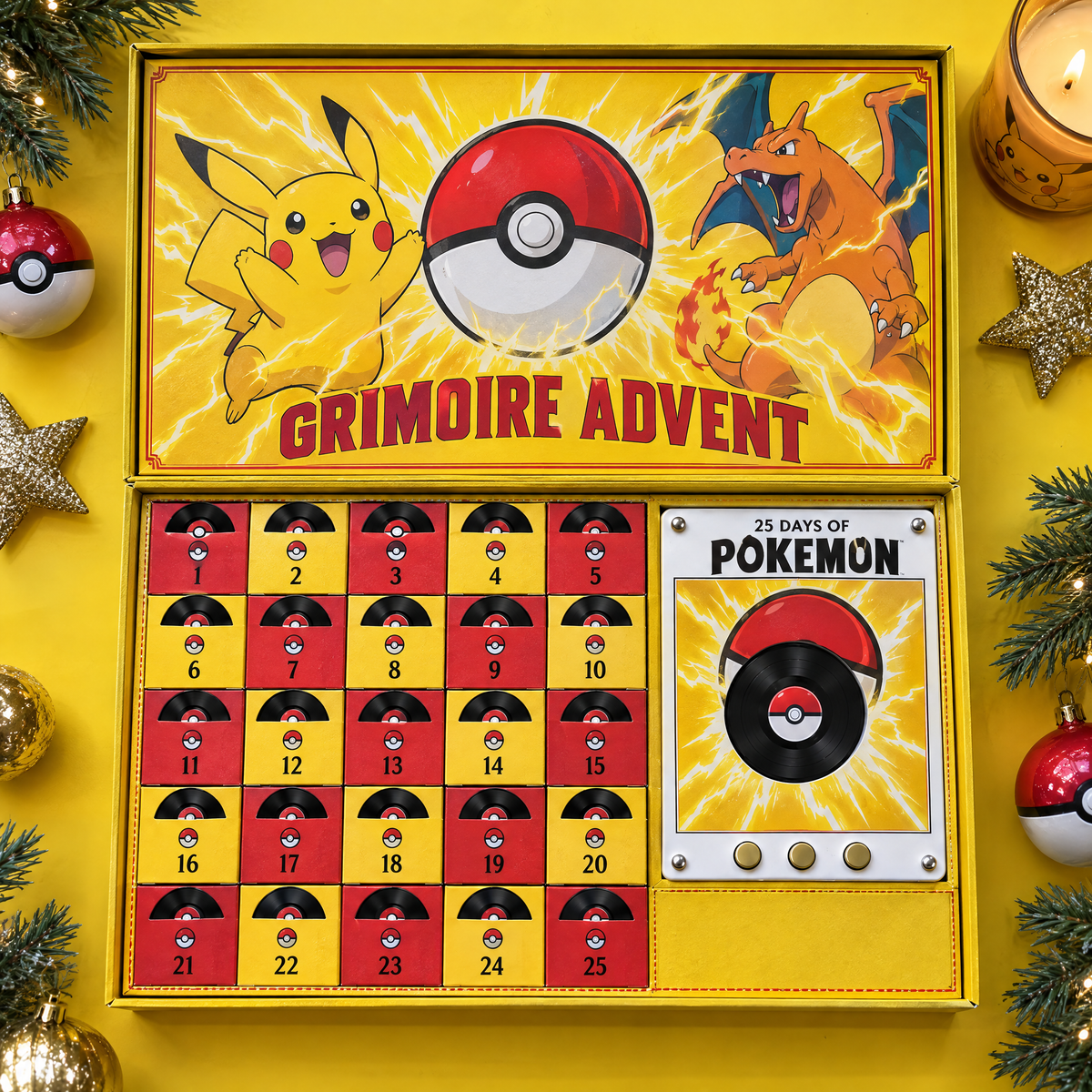 Pokemon Vinyl Advent Calendar