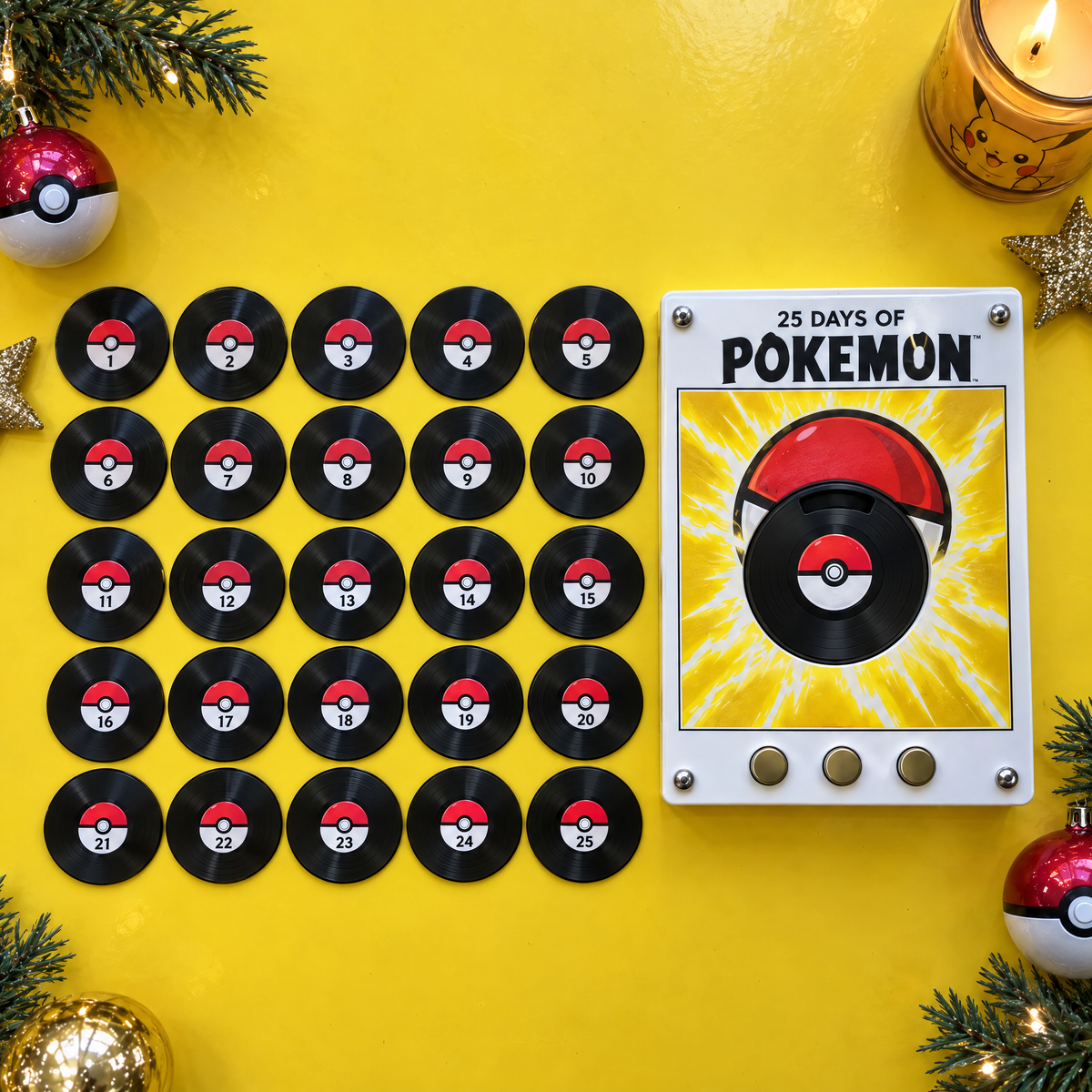 Pokemon Vinyl Advent Calendar